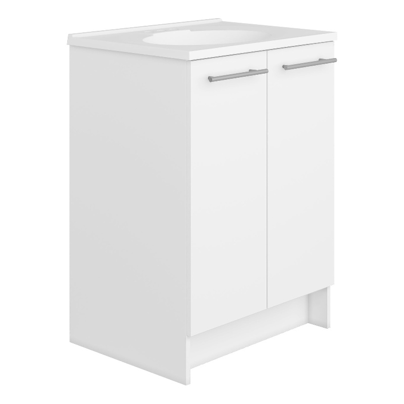 Boahaus Antheia White Modern Bathroom Vanity