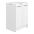Boahaus Antheia White Modern Bathroom Vanity