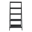 Boahaus Vallentuna Black Bookcase for Home Decor