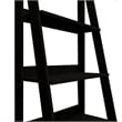 Boahaus Vallentuna Black Bookcase for Home Decor