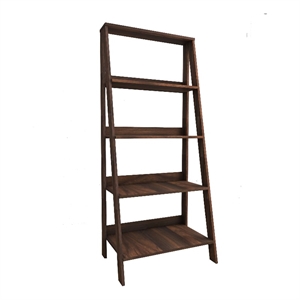 Boahaus Vallentuna Walnut Bookcase for Home Decor