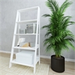 Boahaus Vallentuna White Bookcase for Home Decor