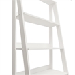 Boahaus Vallentuna White Bookcase for Home Decor