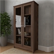 Boahaus Tibro Walnut Bookcase for Home Decor