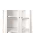 Boahaus Tibro White Bookcase for Home Decor