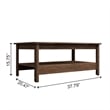 Boahaus Prato Walnut Coffee Table