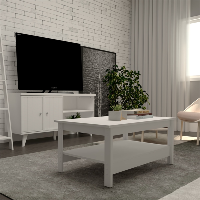Boahaus Prato White Coffee Table