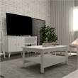 Boahaus Prato White Coffee Table