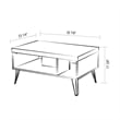Boahaus Rimini White Coffee Table