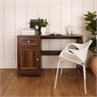 Boahaus Jeonju Modern Walnut Computer Desk