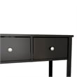Boahaus Pierrefort Modern Black Console Table for Living Room