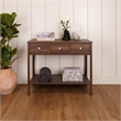 Boahaus Pierrefort Modern Black Console Table for Living Room