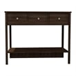 Boahaus Pierrefort Modern Black Console Table for Living Room