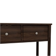 Boahaus Pierrefort Modern Black Console Table for Living Room