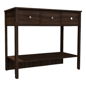 Boahaus Pierrefort Modern Black Console Table for Living Room