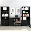 Boahaus Jeonju Modern Black Computer Desk
