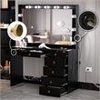 Boahaus Serena Makeup Vanity (Black)