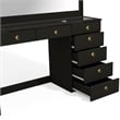 Boahaus Serena Makeup Vanity (Black)
