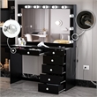 Boahaus Serena Makeup Vanity (Black)