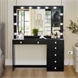 Boahaus Serena Makeup Vanity (Black)