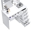 Boahaus Xanthe Lighted Vanity Table (White)