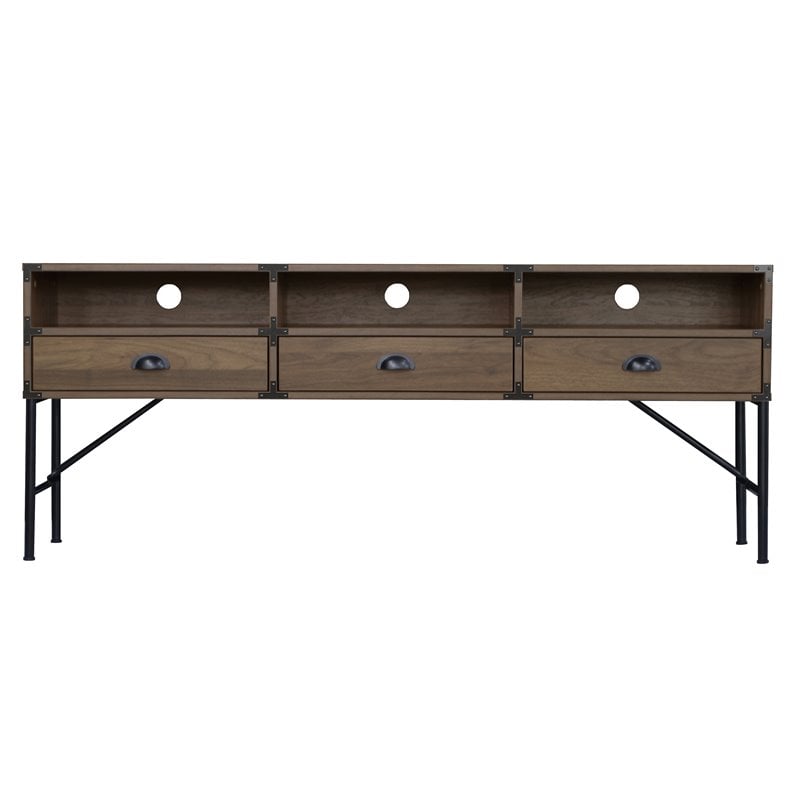 Saint Birch 3-Drawer Modern Wood TV Stand For TVs up to 60