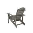 Saint Birch Transitional Pine Solid Wood Adirondack Chair in Gray