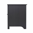 Saint Birch Hawksbury Farmhouse 1-Door Wood Writing Desk in Espresso