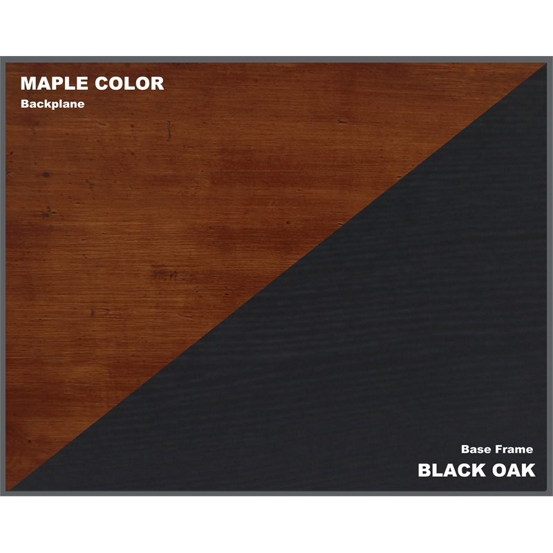 Saint Birch Hawksbury 4-Shelf Traditional Wood Bookcase in Espresso