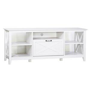 Saint Birch Honduras Modern Wood TV Stand For TVs up to 60&quot in Antique White