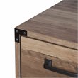 Saint Birch Oxford 5-Drawer Transitional Wood Writing Desk in Rustic Oak