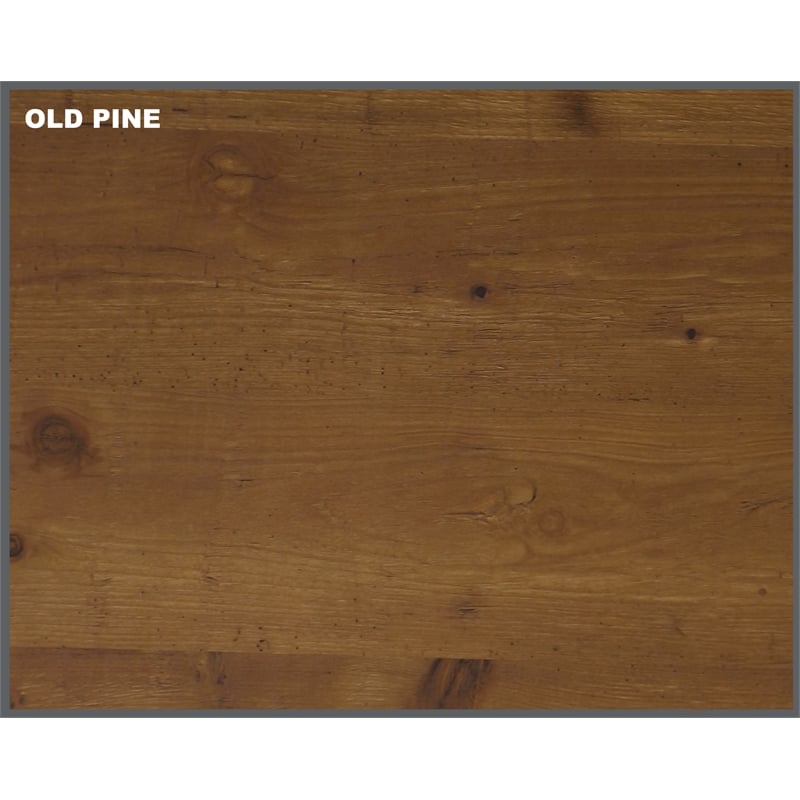 Saint Birch Austin 2-Drawer Modern Wood File Cabinet in Rustic Brown