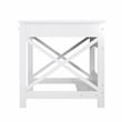 Saint Birch Alaska Wood 59.5 Inches Writing Desk in White
