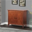 Saint Birch Hawksbury Wood 2 Door Storage Cabinet in Cherry