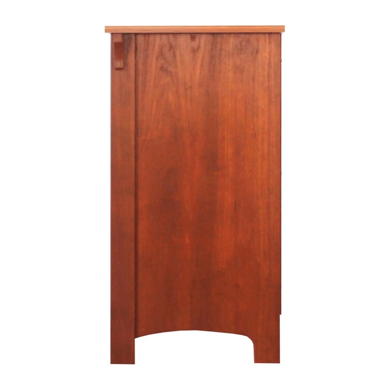 Saint Birch Hawksbury Wood 2 Door Storage Cabinet in Cherry