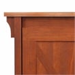 Saint Birch Hawksbury Wood 2 Door Storage Cabinet in Cherry