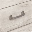 Saint Birch Honduras Wood Coffee Table With 2 Drawers in Washed Gray