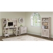 Saint Birch Megan Wood 2 Door Bookcase Washed Gray