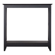 Saint Birch Lambert Modern Farmhouse Black Oak Console Table