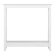 Saint Birch Lambert Modern Farmhouse White Console Table