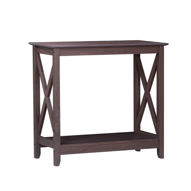 Saint Birch Lambert Modern Farmhouse Oak Console Table