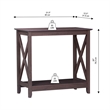 Saint Birch Lambert Modern Farmhouse Oak Console Table