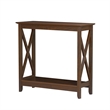 Saint Birch Lambert Modern Farmhouse Rosewood Grain Console Table