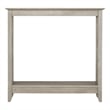 Saint Birch Lambert Modern Farmhouse Washed Grey Console Table