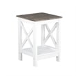 Saint Birch Lambert Modern Farmhouse 3-Piece White Table Set