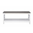Saint Birch Lambert Modern Farmhouse 3-Piece White Table Set