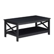 Saint Birch Lambert Modern Farmhouse 4-Piece Black Oak Table Set