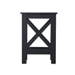 Saint Birch Lambert Modern Farmhouse 4-Piece Black Oak Table Set