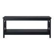 Saint Birch Lambert Modern Farmhouse 4-Piece Black Oak Table Set