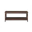 Saint Birch Lambert Modern Farmhouse 4-Piece Rosewood Grain Table Set